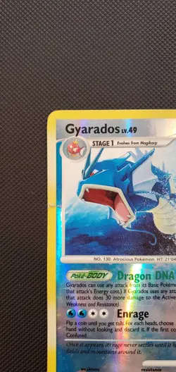 Gyarados 26/123 Mysterious Treasures Reverse Holo Pokemon Card - 2007 TEAR - Image 2