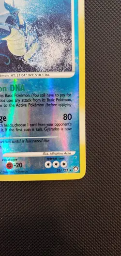 Gyarados 26/123 Mysterious Treasures Reverse Holo Pokemon Card - 2007 TEAR - Image 4