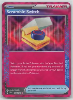 Pokemon Card Scramble Switch ACE SPEC Rare SV08: Surging Sparks 186/191 NM - Image 1