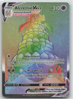 Pokemon Card Alcremie VMAX (Secret) Secret Rare Shining Fates 073/072 - Image 1