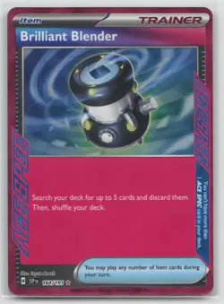 Pokemon Card Brilliant Blender ACE SPEC Rare SV08: Surging Sparks 164/191 - Image 1