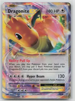 Pokemon Card Dragonite EX Ultra Rare XY - Evolutions 72/108 - Image 1