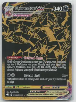 Pokemon Card Eternatus VMAX Holo Rare Shining Fates: Shiny Vault SV122/SV122 - Image 1