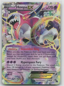 Pokemon Card Hoopa EX Ultra Rare XY - Ancient Origins 36/98 - Image 1