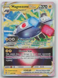 Pokemon Card Magnezone VSTAR Ultra Rare SWSH11: Lost Origin 057/196 - Image 1