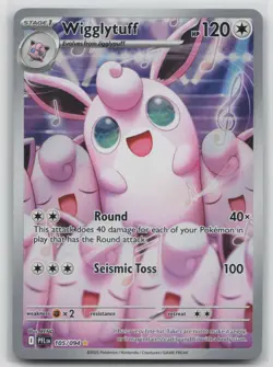 Pokemon Card Wigglytuff - Illustration Rare ME02: Phantasmal Flames 105/094 - Image 1
