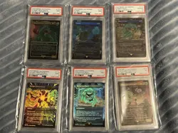 2024 Magic The Gathering Slimer Secret Lair Drop -Rainbow Foil PSA graded Set! - Image 1