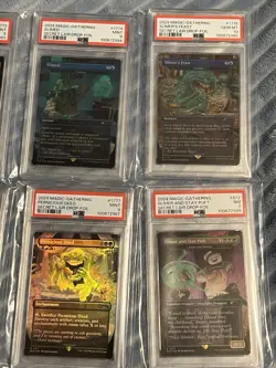 2024 Magic The Gathering Slimer Secret Lair Drop -Rainbow Foil PSA graded Set! - Image 4
