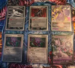 Pokemon TCG Binder Lot – Mewtwo Collection, Absol ex, Vintage & Modern Holos - Image 1