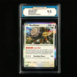 TQG 9.5 MINT+ 2024 Pokemon ENG Bouffalant 119/142 R - Image 2
