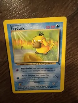 Psyduck Team Rocket Pokemon TCG 65/82 Unlimited Common - Image 1