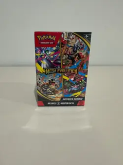 Pokemon TCG Mega Evolution Base Set Booster Bundle Includes 6 Booster Packs NEW - Image 1