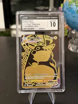 Pikachu VMAX #TG29/TG30 CGC 10 - 2022 Pokemon SWSH Lost Origin Trainer Gallery - Image 1
