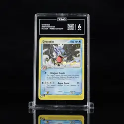 2003 Pokemon EX Dragon Stamped Prerelease Gyarados #32/97 TAG 6 - Image 1
