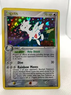 Togetic 14/109 Ex Team Rocket Returns Stamped Reverse Holo Pokemon TCG 2004 HP - Image 1
