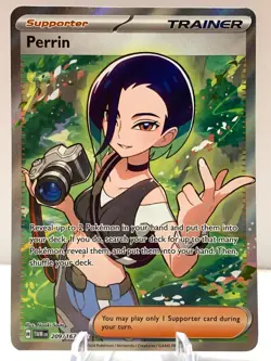 Pokemon Perrin 209/167 Twilight Masquerade SV Ultra Rare Full Art Trainer - Image 2