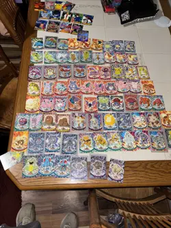 Pokemon Topps 1999 TV Animation Edition Series 1 complete Set W Rainbow Foil Cl - Image 1
