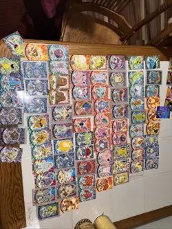 Pokemon Topps 1999 TV Animation Edition Series 1 complete Set W Rainbow Foil Cl - Image 2