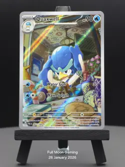 Quaxwell 207/193 Illustration Rare | Paldea Evolved | Pokemon NM - Image 1