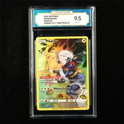 TQG 9.5 MINT+ 2022 Pokemon ENG Pikachu TG05/TG30 FA - Image 1