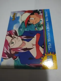 MINT The Mandarin Island Miss Match OR16 TOPPS POKEMON TV ANIMATION Series 2 - Image 1
