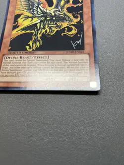 Yugioh The Winged Dragon Of Ra Limited Edition Ultra Rare JUMP-EN045 MP - Image 2