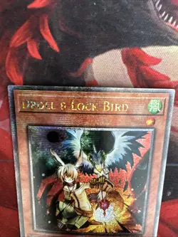 Droll & Lock Bird RA02-EN006 Quarter Century Secret Rare QCR Original NM Yugioh - Image 3