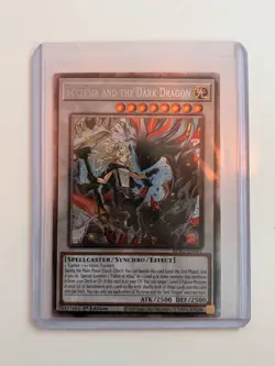 Konami Yu-Gi-Oh! Ecclesia and the Dark Dragon 1st Ed (starlight rare) - Image 1