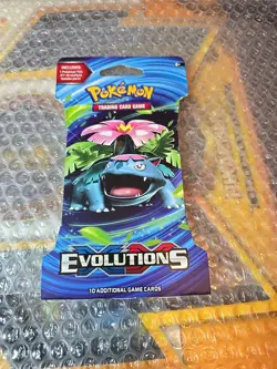 Pokemon TCG XY: Evolutions Lot Of 4 Sleeved Booster Packs - Full Art Work Set - Image 4