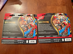 (2) x Pokemon TCG Mega Evolution 3 Pack Blister with Psyduck Promo Card - Image 2