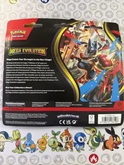 Pokemon TCG Mega Evolution 3 Pack Blister with Golduck Promo Card - Image 2