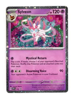 Sylveon (Cosmos Holo) 172 Promo Holo SV: Scarlet & Violet Promo Cards Pokemon NM - Image 1