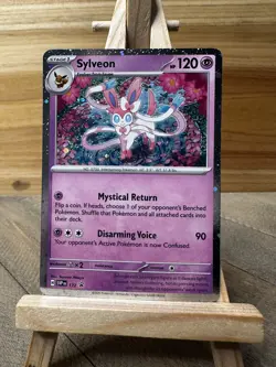 Pokemon SV: Scarlet & Violet Promo Cards Promo,Cosmos Holo Sylveon #172 NM - Image 1