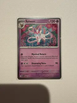 Sylveon - (Cosmos Holo) SV: Scarlet & Violet Promo Cards 172 NM Pokemon TCG - Image 1