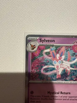 Sylveon - (Cosmos Holo) SV: Scarlet & Violet Promo Cards 172 NM Pokemon TCG - Image 5