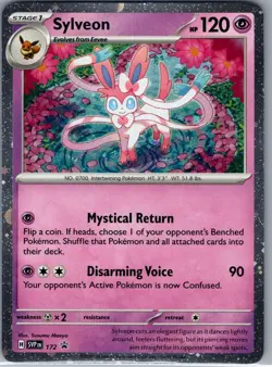 Sylveon - (Cosmos Holo) SVP 172 SV: Scarlet & Violet Promo - Pokemon Card - NM - Image 1