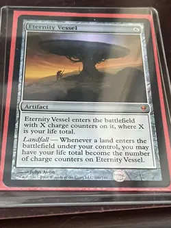 Eternity Vessel Zendikar Regular Light Play Foil. MTG Free Shipping - Image 3