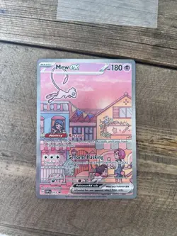 Mew ex 053 Pokemon TCG Scarlet & Violet 151 UPC Black Star Promo NM - Image 1