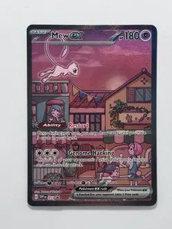 Mew ex 053 Pokemon TCG Scarlet & Violet 151 UPC Black Star Promo NM - Image 1