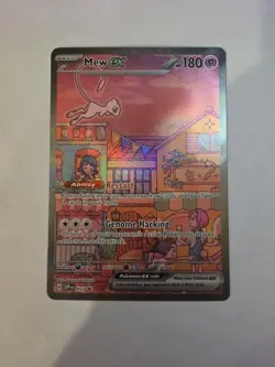 Mew ex 053 Pokemon TCG Scarlet & Violet 151 UPC Black Star Promo NM - Image 1