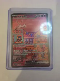 Mew ex 053 Pokemon TCG Scarlet & Violet 151 UPC Black Star Promo NM - Image 3