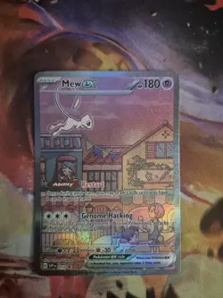Mew ex SVP 053 Scarlet & Violet 151 Black Star UPC Promo Pokemon TCG NM - Image 1