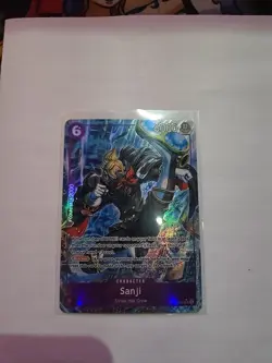 Sanji OP07-064 SR Alt Art One Piece Card Game 500 Years in the Future NM - Image 2