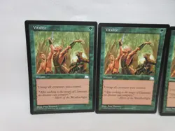 VITALIZE X3 MAGIC THE GATHERING WEATHERLIGHT MTG 1997 Trading Card #609 - Image 3
