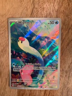Wiglett Scarlet and Violet Base Set Pokemon TCG Card 206/198 NM Condition - Image 1