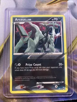 Arceus AR1 Holo Rare Card Pokemon TCG - Image 1