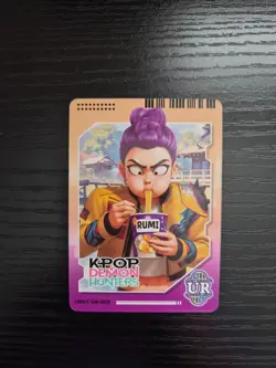 NEW! KPop Demon Hunters Exquisite Collection Card - Rumi - UR Rarity #009 - Image 1