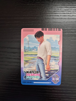 NEW! KPop Demon Hunters Exquisite Collection Card - Saja Boys Jinu UR #007 - Image 1