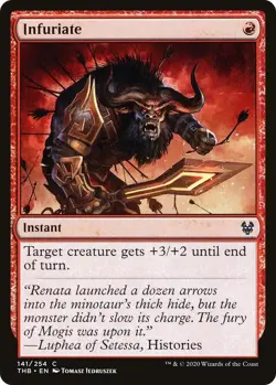 MTG Infuriate - Theros Beyond Death (THB) NM #141 - Image 1