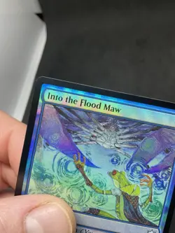 Into the Flood Maw Bloomburrow Foil MTG 0052 - Image 3